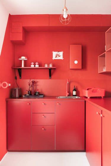 Red Kitchen Cabinet Ideas To Spice Things Up Hunker