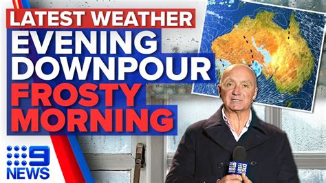 Possible Showers For Sydney Hazardous Surf Warnings Weather 9 News Australia Youtube