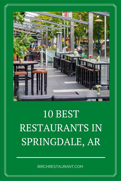 10 Best Restaurants In Springdale AR Photos Reviews Maps