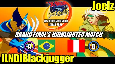 XMVSF LND Blackjugger BR VS Joelz PE X Men Vs Street Fighter