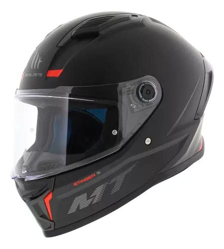 Casco Integral Deportivo Negro Mate Certificado Dot Y Ece Env O Gratis