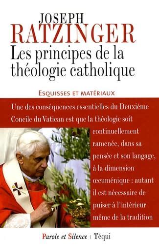 Amazon Les principes de la theologie catholique Benoît XVI