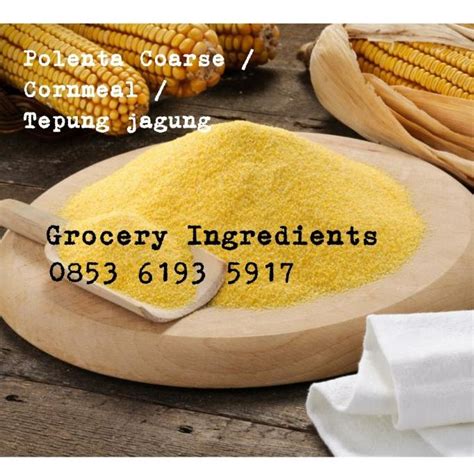 Jual Organic Polenta Coarse From Australia 5kg Tepung Jagung Cornmeal Shopee Indonesia