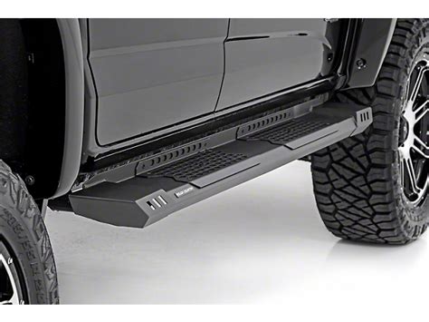 Rough Country Canyon Cab Length Hd2 Running Boards Black Srb151977 15 22 Canyon Crew Cab