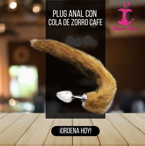 Plug Anal Cola De Zorro Cafe Deseos Store