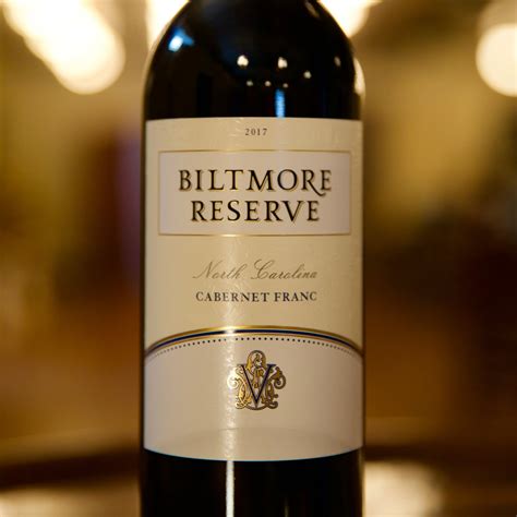 Biltmore Wines, Biltmore Reserve Series Cabernet Franc North Carolina ...