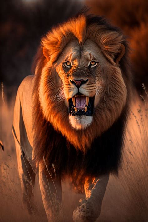 Roaring Lion | Lion images, Lion pictures, Lions photos