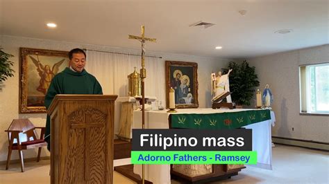 Filipino Mass 2020 06 28 Youtube