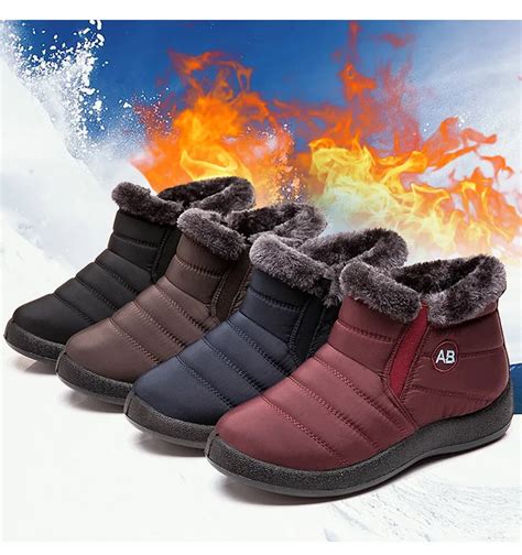 Women Waterproof Snow Boots (AB) | freedom99shop