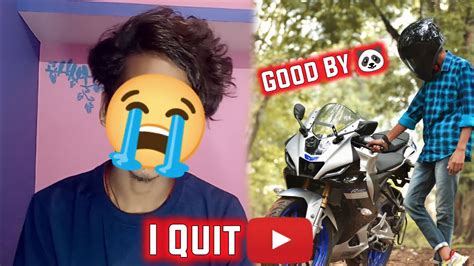 I Quit Youtube 😭 Apni New Bike Sell Kar Raha Hu Good By Panda The