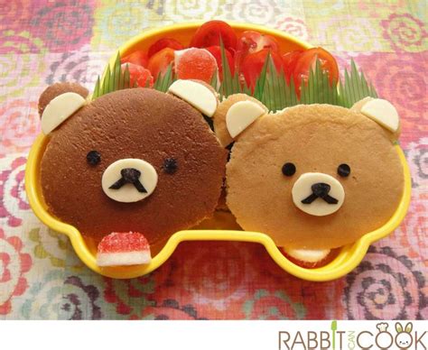 Rilakkuma Bento Rilakkuma Korilakkuma Food Cute Kawaii Bento Pancake Kawaii Bento Cute