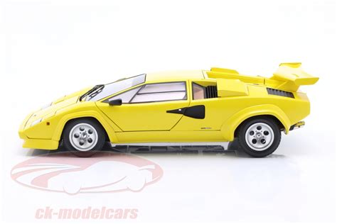 Kyosho Lamborghini Countach Lp Quattrovalvole Yellow