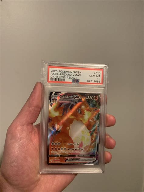 Mavin 2020 Charizard Vmax Dakness Ablaze 020 Psa 10 Gem Mint