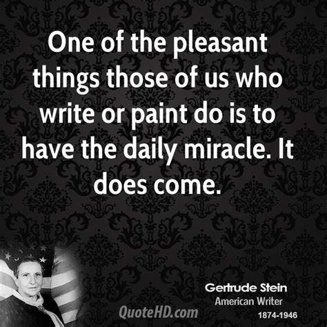 Gertrude Stein Quotes Quotesgram