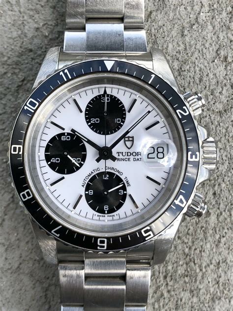 Tudor Oysterdate Chronograph 79270 1997 With Box And Papers