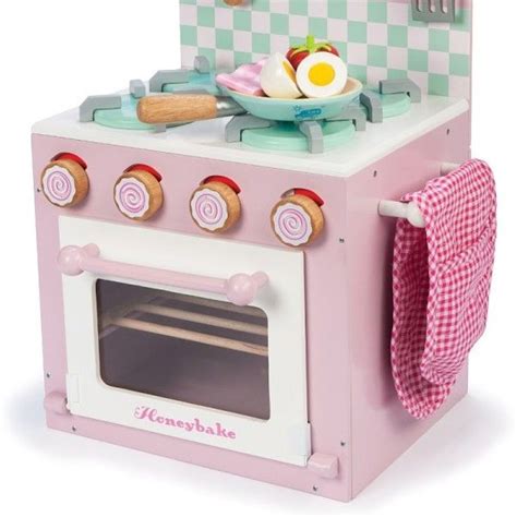 Dinette En Bois Rose Cuisini Re Avec Four Honey Bake Le Toy Van