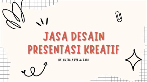 Jasa Desain Power Point Menarik Dan Kreatif