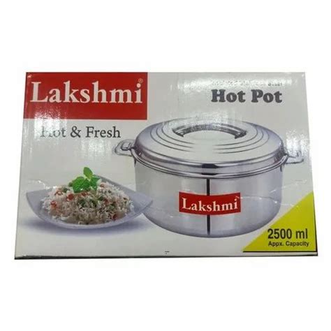 Lakshmi Stainless Steel Hot Pot For Home At Rs Piece In Coimbatore ID