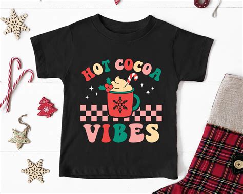 Hot Cocoa Vibes Svg Christmas Svg Hot Cocoa Svg Holiday Etsy