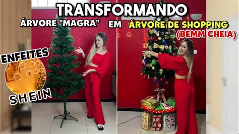 COMO MONTAR ÁRVORE DE NATAL IGUAL A DE SHOPPING ÁRVORE CHEIA E LINDA