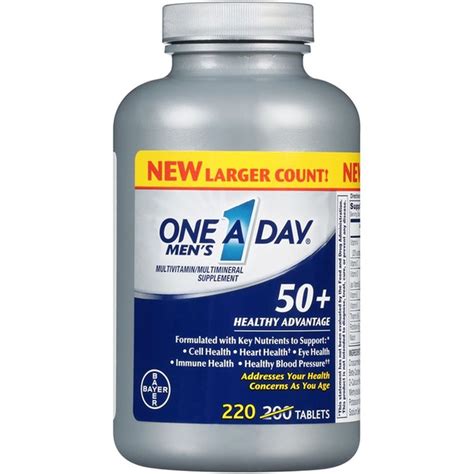 One A Day Men S 50 Healthy Advantage Tablets Multivitamin Multimineral