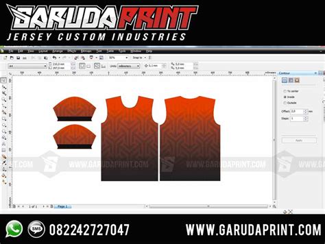 Desain Kaos Futsal Format Cdr Desain Baju