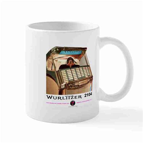 Wurlitzer 2104 11 Oz Ceramic Coffee Mug Victory Glass