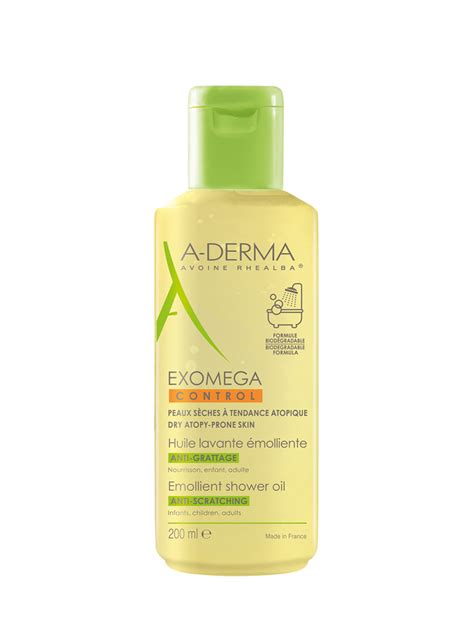 Aderma Exomega Control Emollient Cleansing Oil Anti Scratching 200ml