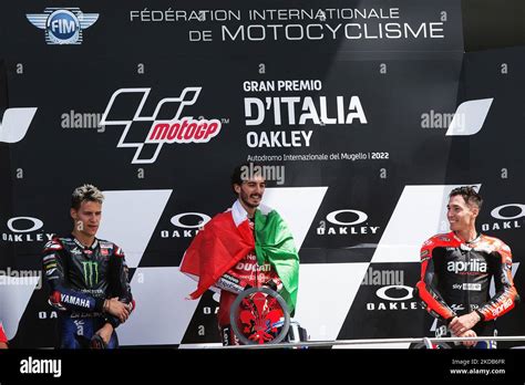 podium MotoGp during the MotoGP World Championship Gran Premio dâ