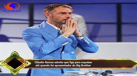 Cláudio Ramos admite que liga para expulsar até quando foi apresentador