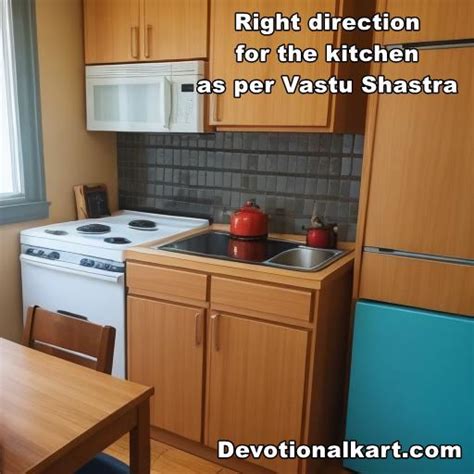 Right Direction For The Kitchen As Per Vastu Shastra