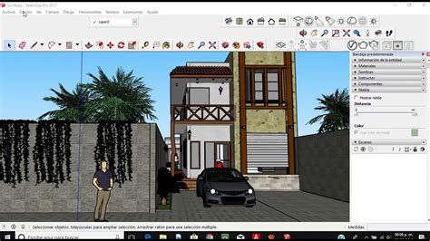 Como Poner Fondo En Sketchup Desde El Modelo En 2 Minutos Youtube