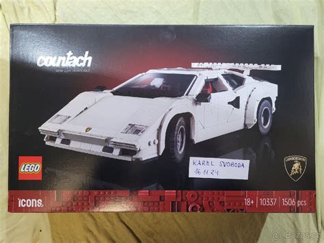 Lego Icons Lamborghini Countach Quattrovalvole D N