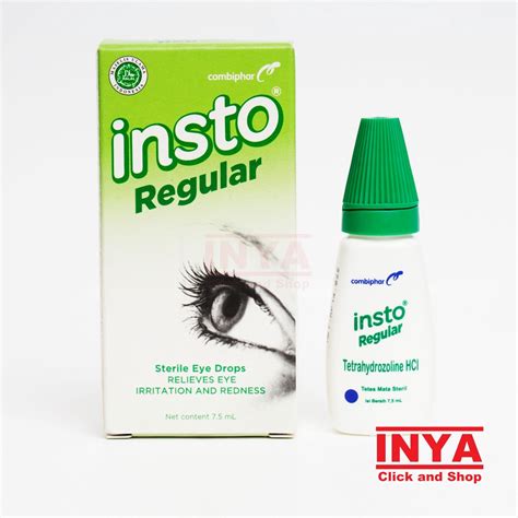 Jual INSTO REGULER OBAT TETES MATA 7 5 Ml Tetrahydrozoline HCI