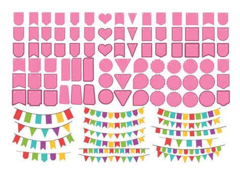 Bunting Banner Svg Bunting Svg Cut Files For Cricut Scallop Etsy Ireland