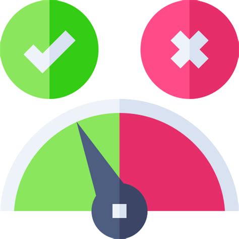 Meter Basic Straight Flat Icon