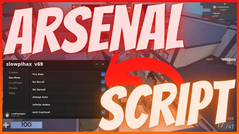 Roblox Arsenal Script Aimbot Esp Working Youtube