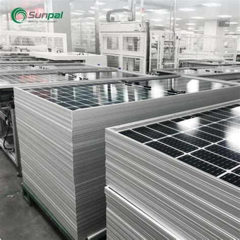 What Is Sunpal Bifacial Solar Panel 500W 510W 520W Dual Glass Solar PV