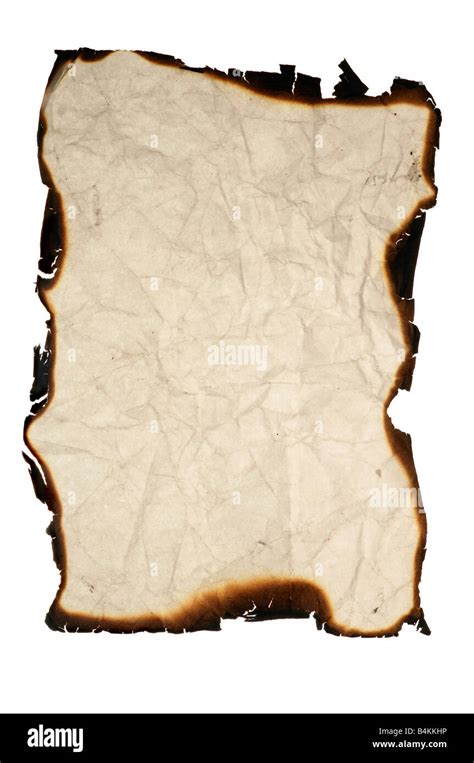 Burned Edge Of Paper Hi Res Stock Photography And Images Alamy