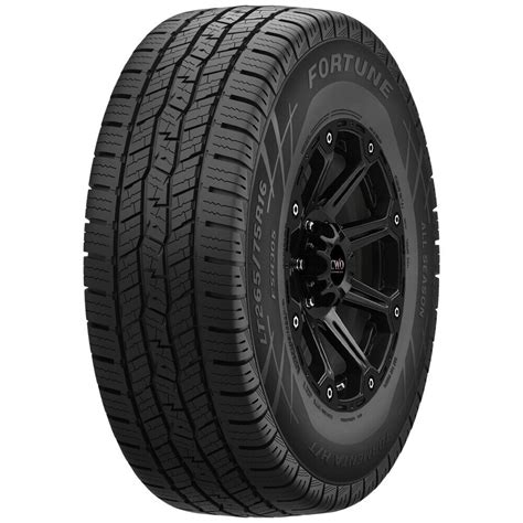 QTY 2 215 70R16 Fortune Tormenta H T FSR305 100H SL Black Wall Tires