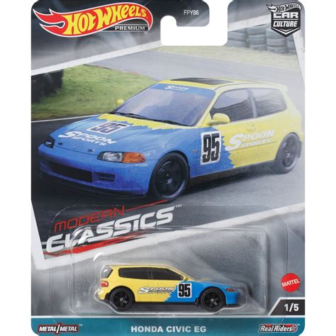 Mattel Hot Wheels Modern Classics Car Culture Honda Civic EG Racing