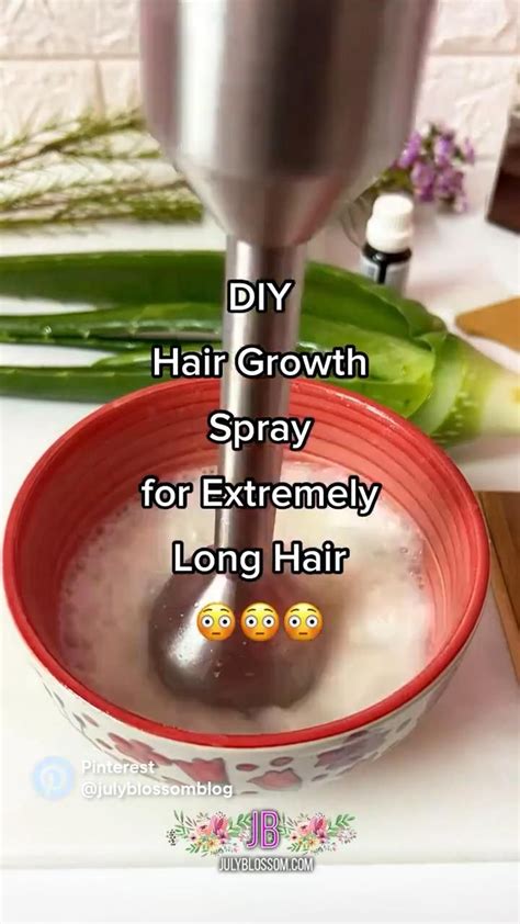 Diy Aloe Vera Hair Mask For Hair Growth Spray Recipe Artofit