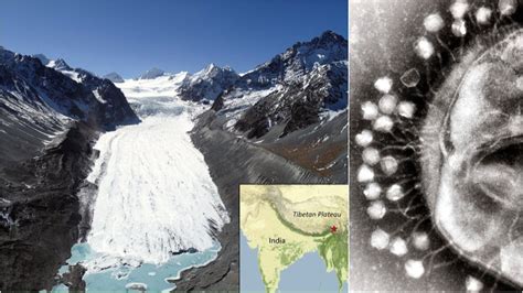 Melting Tibetan Glaciers तिब्बत में 22 हजार फीट पर 33 वायरस मिले 28