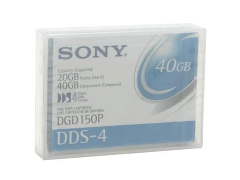 Sony Dgd150p Dds 4 Tape Media