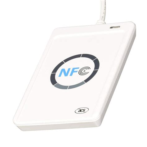 Lettore Scrittore Nfc Rfid Icr Acr U Smart Card Carta Identita