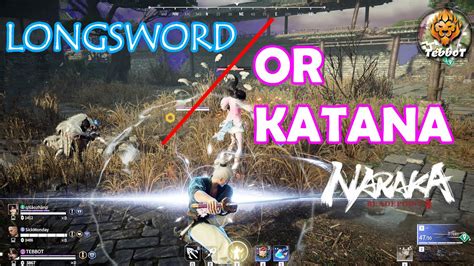 Longsword Katana Naraka Bladepoint Youtube