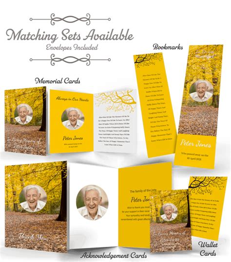 Autums In Woods Acknowledgment Card Thank You Cards