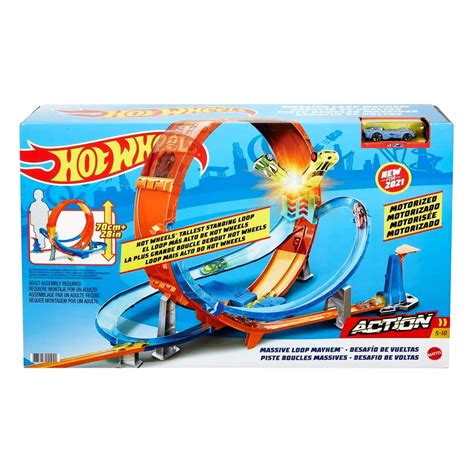 Mattel Hot Wheels Óriás hurok versenypálya kisautóval Játékzug hu