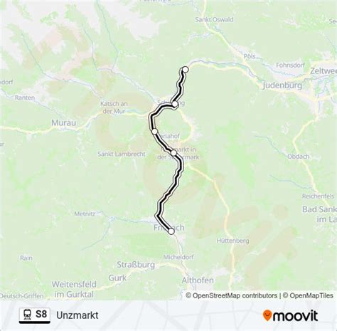 S Route Fahrpl Ne Haltestellen Karten Unzmarkt Aktualisiert