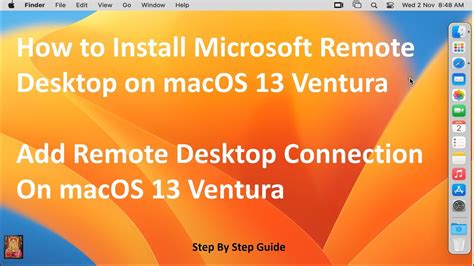 How To Install Microsoft Remote Desktop On MacOS 13 Ventura Add New